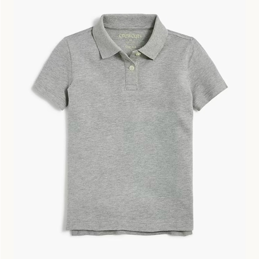 GAP Gray Kids Polo Shirt in size small